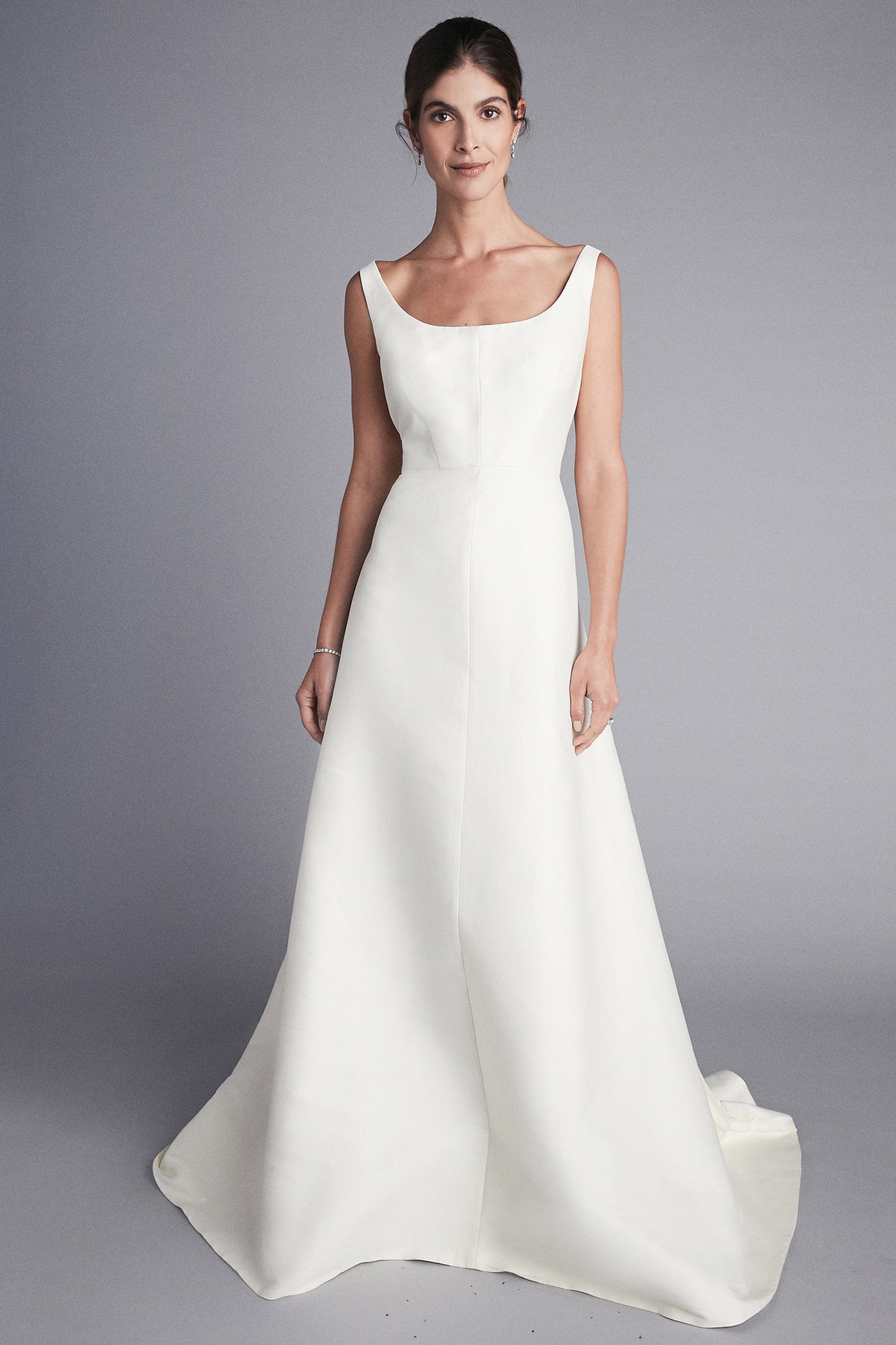 Grace Scoop Neck A-line Dress – Blanco New York